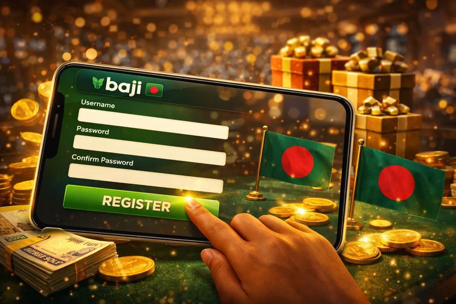 বাজি মোবাইল নিবন্ধন গাইড